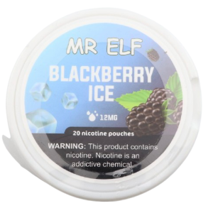 Mr Elf Blackberry Ice 12mg Nicotine Pouch