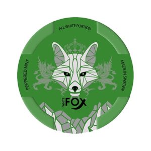 White Fox – Peppered Mint Nicotine Pouch