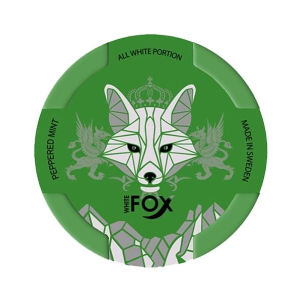 White Fox – Peppered Mint Nicotine Pouch
