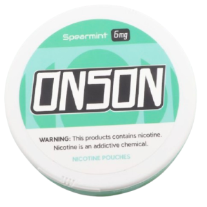 Onson Spearmint 6mg Nicotine Pouch