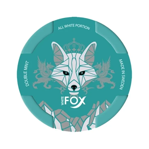 White Fox – Double Mint Nicotine Pouch