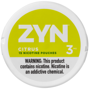 Zyn Citrus 3mg Nicotine Pouch