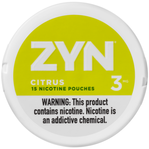 Zyn Citrus 3mg Nicotine Pouch