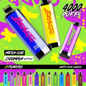 Beast Nic 4000 Puffs Disposable Vape